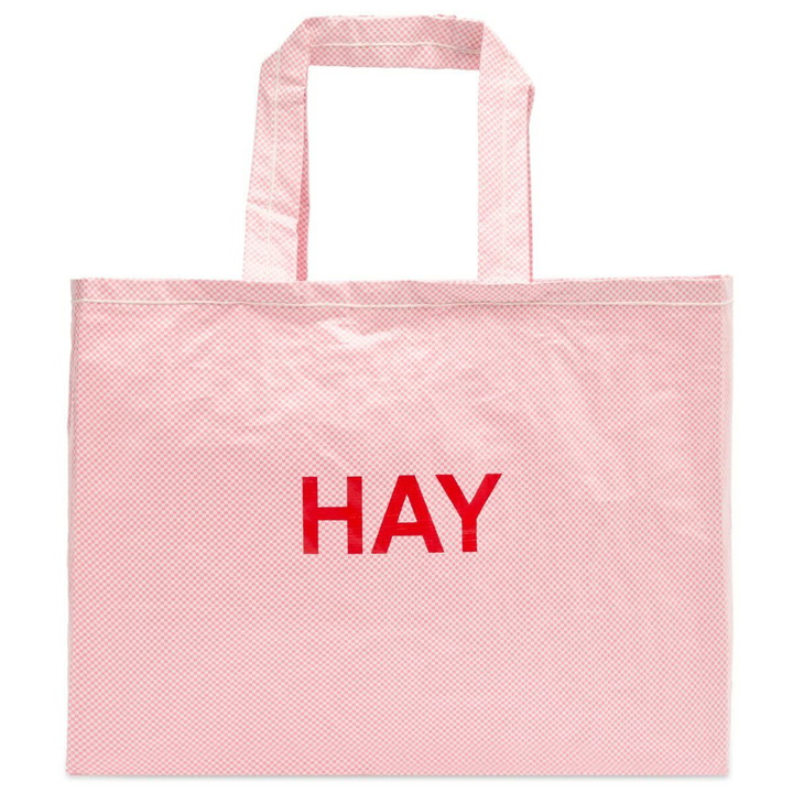 Photo: HAY Candy Mono Bag - Medium in Light Pink 