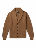 Zegna - Ribbed Cashmere Cardigan - Brown