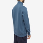 Paul Smith Men's Zebra Quarter Zip Sweat in Blue