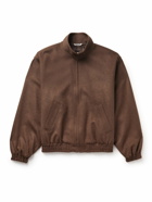 Auralee - Camel Hair Blouson Jacket - Brown