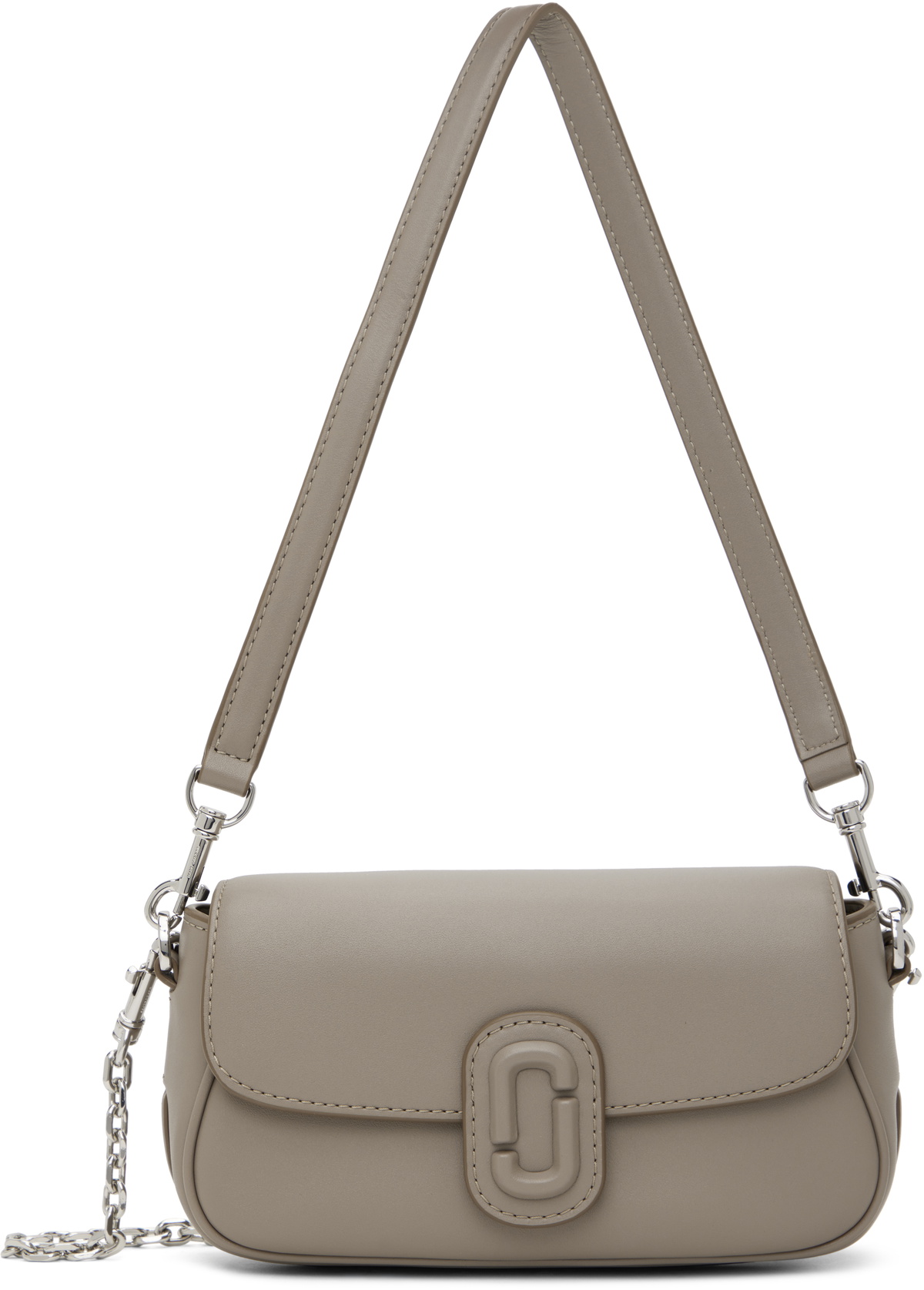 Marc Jacobs Gray 'The Clover' Shoulder Bag Marc Jacobs