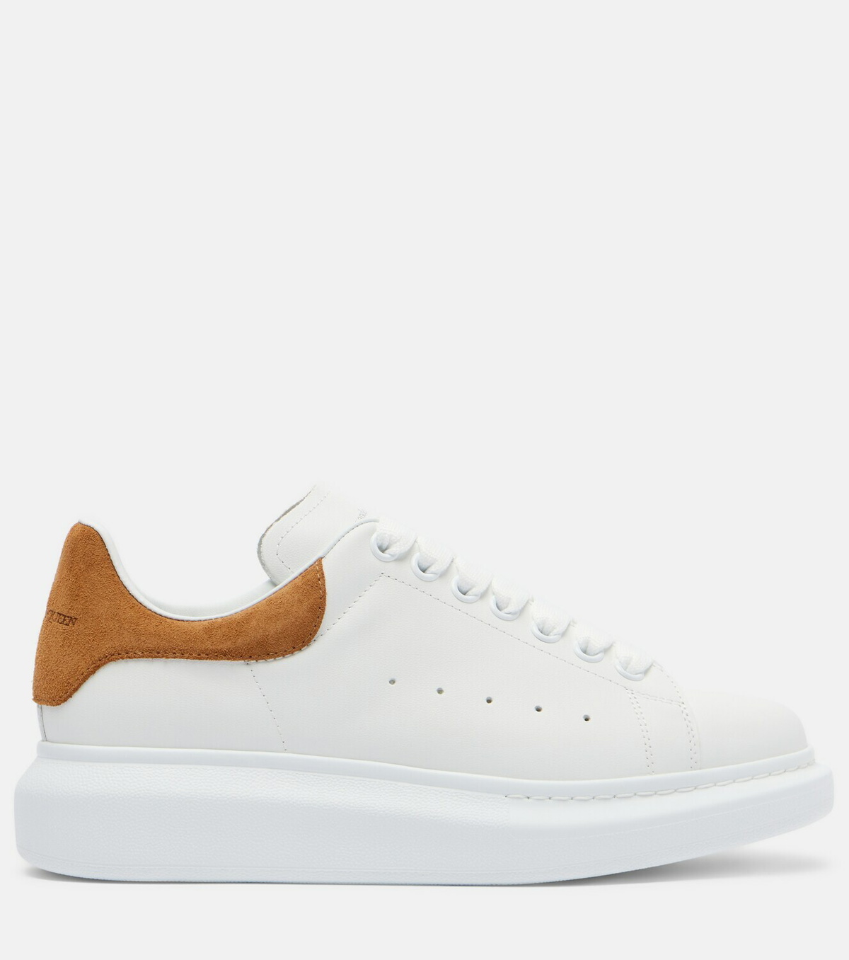 McQueen Oversized leather sneakers