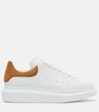 McQueen Oversized leather sneakers