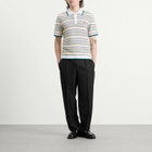 Casablanca Men's Tuck Stitch Polo Shirt in Multi