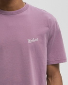 WOOLRICH LOGO TEE pink Mens Shortsleefe