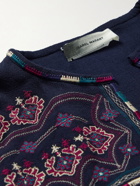 Isabel Marant - Embroidered Cotton Shirt - Blue