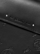Berluti - Logo-Debossed Leather Pouch with Lanyard