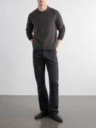 TOTEME - Camel Hair Knit Sweater - Brown