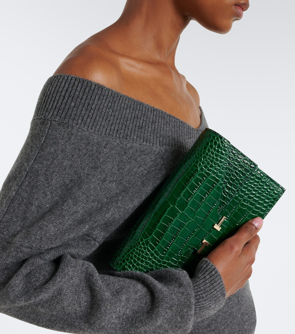 Tom Ford Aube Mini leather crossbody bag