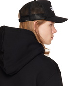AMIRI Black 'AMIRI' Core Logo Trucker Cap