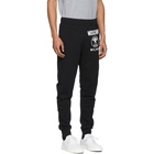 Moschino Black Logo Lounge Pants