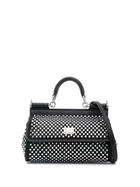 DOLCE & GABBANA - Sicily Crystal Embellished Small Handbag