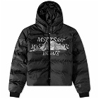 MSFTSrep Men's Logo Snow Jacket in Black