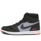 Air Jordan Men's 1 ELEMENT Sneakers in Grey/Charcoal/Infrared