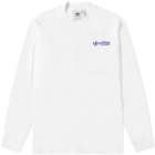 Adidas Men's Long Sleeve Summer Skate Graphic T-Shirt in White