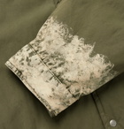 visvim - Painted Padded Cotton-Blend Jacket - Army green