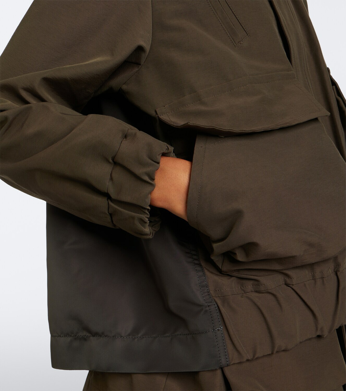 Sacai Cotton-blend blouson jacket
