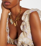 Chloé Postcards embellished necklace