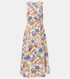 Ulla Johnson Kaiya floral cotton midi dress