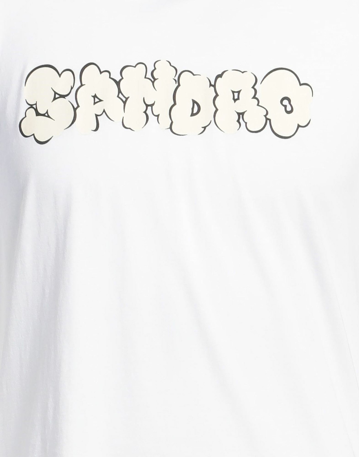 Sandro Mens T-shirt in White