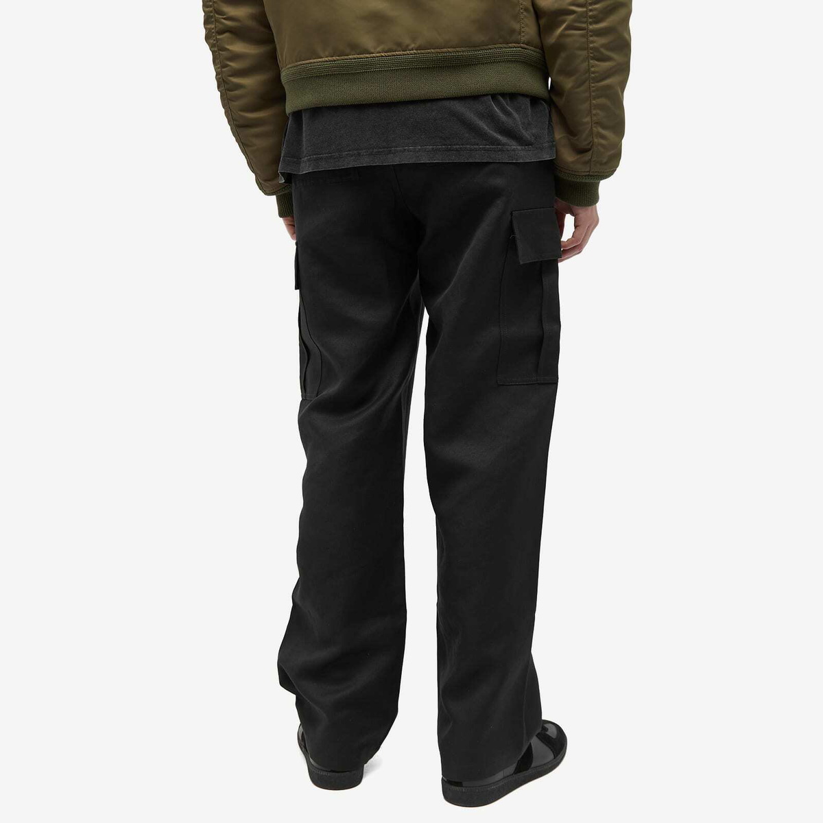 JW Anderson Men's Padlock Cargo Trouser in Black JW Anderson JW Anderson Men's Padlock Cargo Trouser in Black JW Anderson