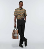 Burberry - Simpson checked short-sleeved shirt