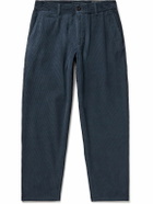 Portuguese Flannel - Straight-Leg Cotton-Corduroy Trousers - Blue