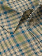 Piacenza Cashmere - Checked Cotton Overshirt - Green