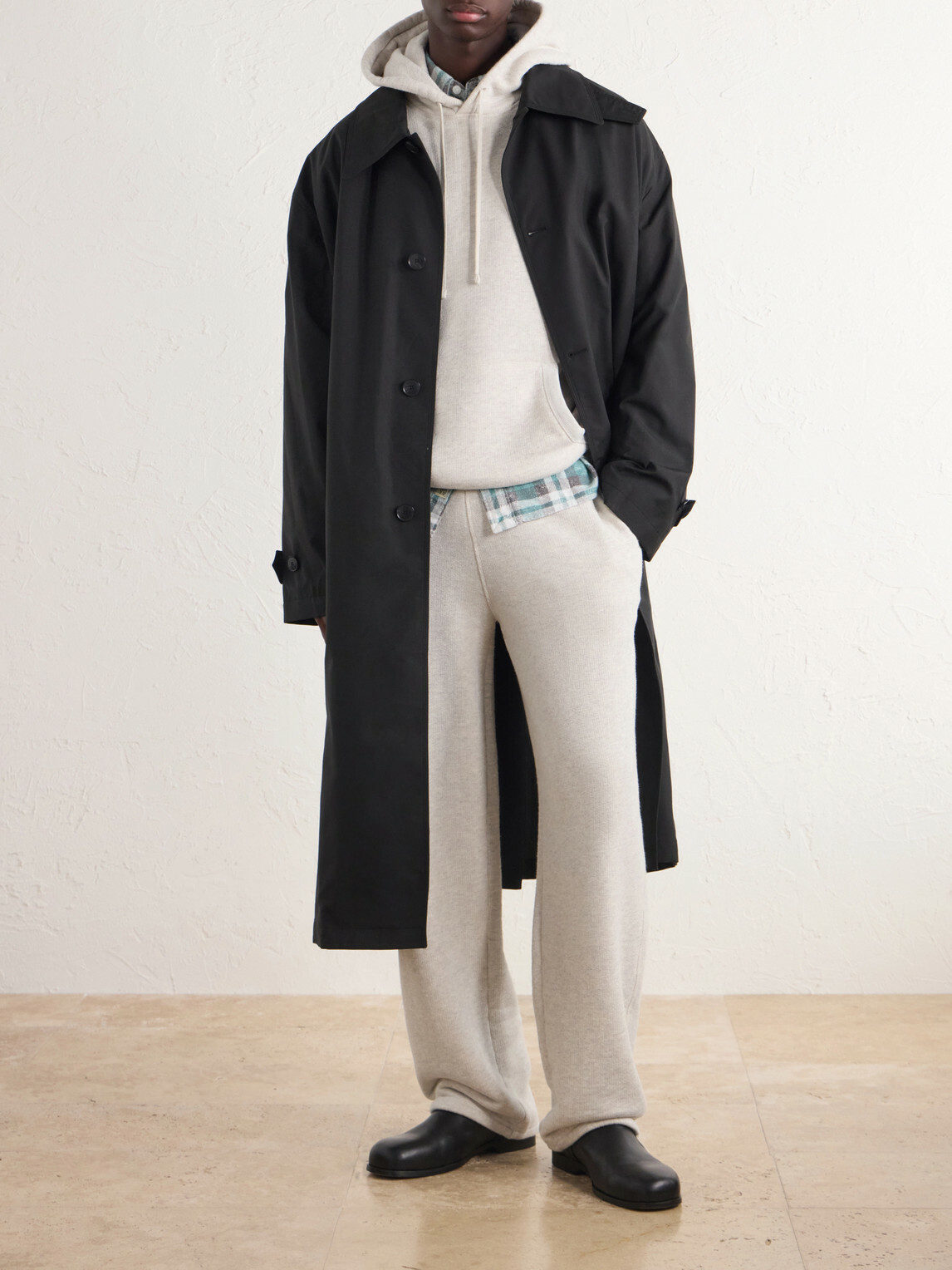 Aimé Leon Dore - Marina Straight-Leg Cotton-Jersey Sweatpants - Gray