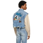 Gucci Blue Disney Edition Denim Donald Duck Jacket