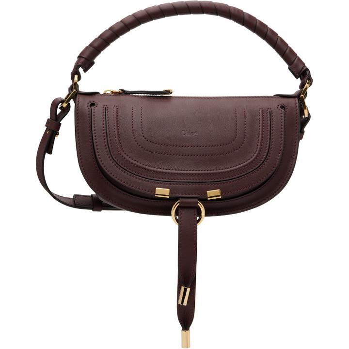 Photo: Chloé Burgundy Mini Marcie Shoulder Bag