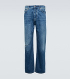 Loewe - High-rise straight jeans