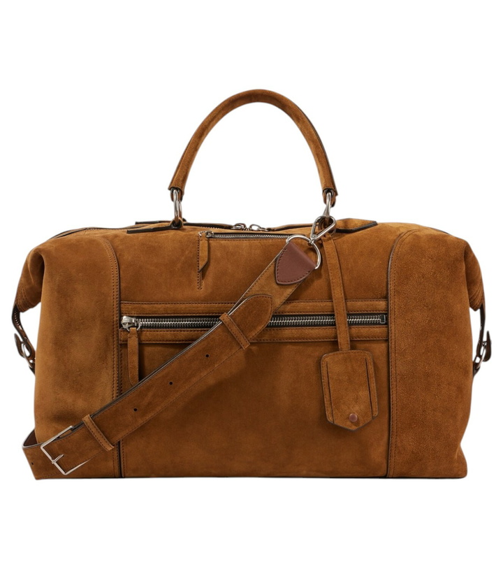 Photo: Métier Vagabond suede duffel bag