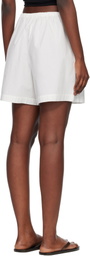 Baserange White Kolla Shorts