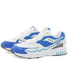 Saucony Men's 3D Grid Hurricane Og Sneakers in White/Royal