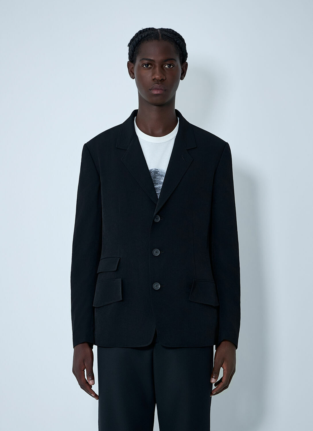 Yohji Yamamoto Tuxedo Flap Jacket