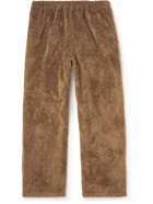 Acne Studios - Prudelli Wide-Leg Fleece Trousers - Brown