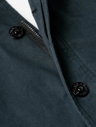 Yves Salomon - Cotton-Blend Twill Parka - Blue