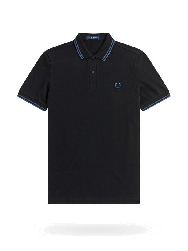 Photo: Fred Perry   Polo Shirt Black   Mens