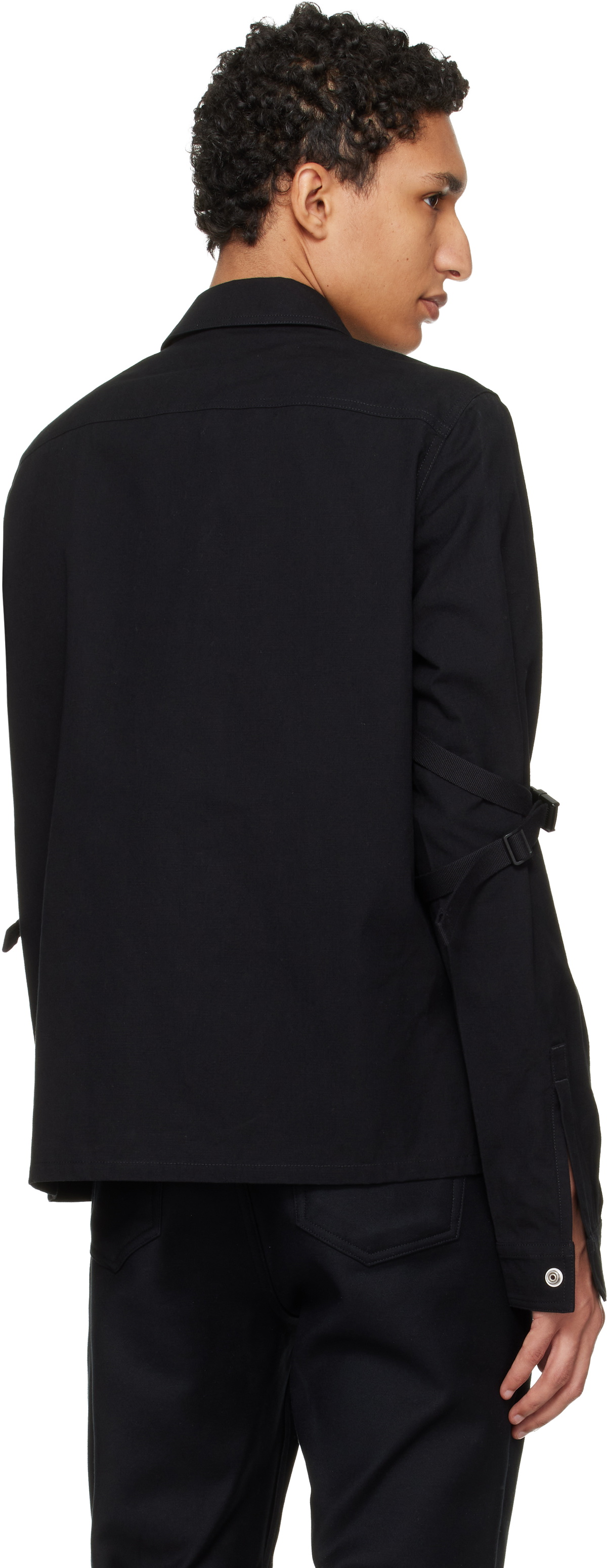 Rick Owens Black Temple Rowland Shirt
