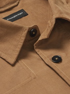 Ermenegildo Zegna - Cotton-Corduroy Shirt - Brown
