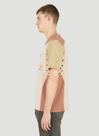 Rgenerated Moon Panel T-Shirt in Beige