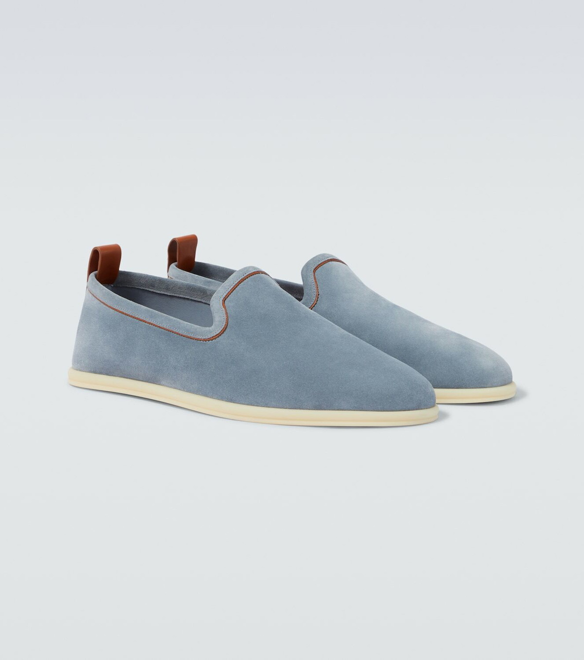 Loro Piana Venice Walk suede loafers