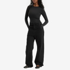 Entire Studios Women's Long Sleeve Bodysuit in Soot