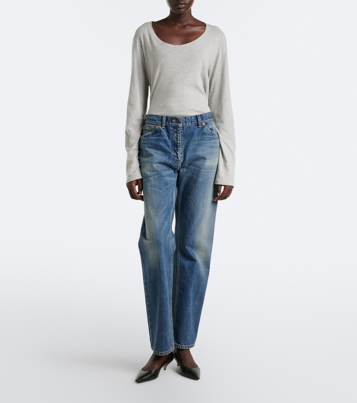 The Row Dinni straight jeans