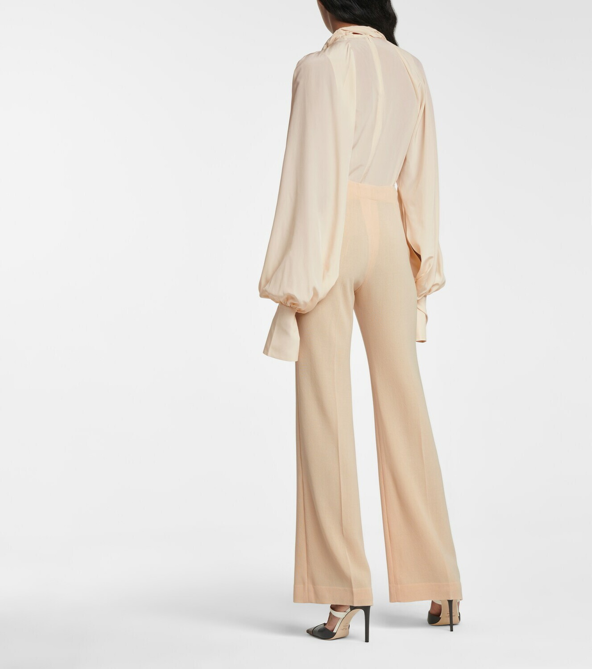 Petar Petrov Paloma high-rise wool pants