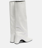 Coperni Bridge leather knee-high boots