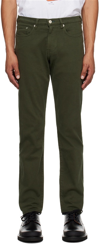 Photo: PS by Paul Smith Green Tapered Jeans
