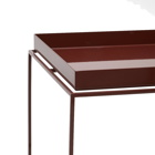 HAY Tray Side Table Medium in Chocolate