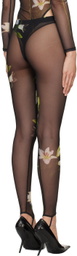 Puppets and Puppets Black Carly Leggings